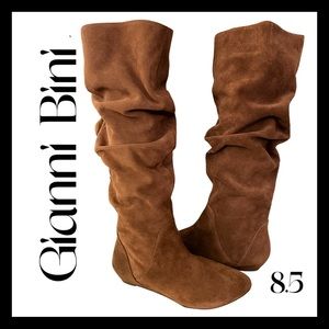 COPY - Gianni Bini Brown Slouch Boots